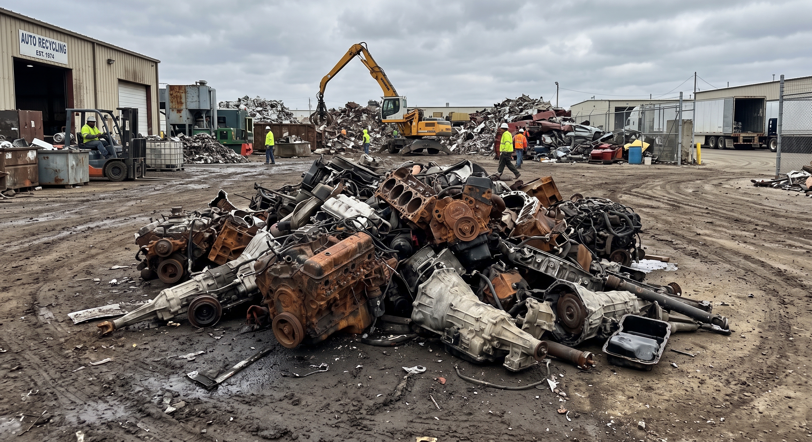Auto Scrap Facility Volume